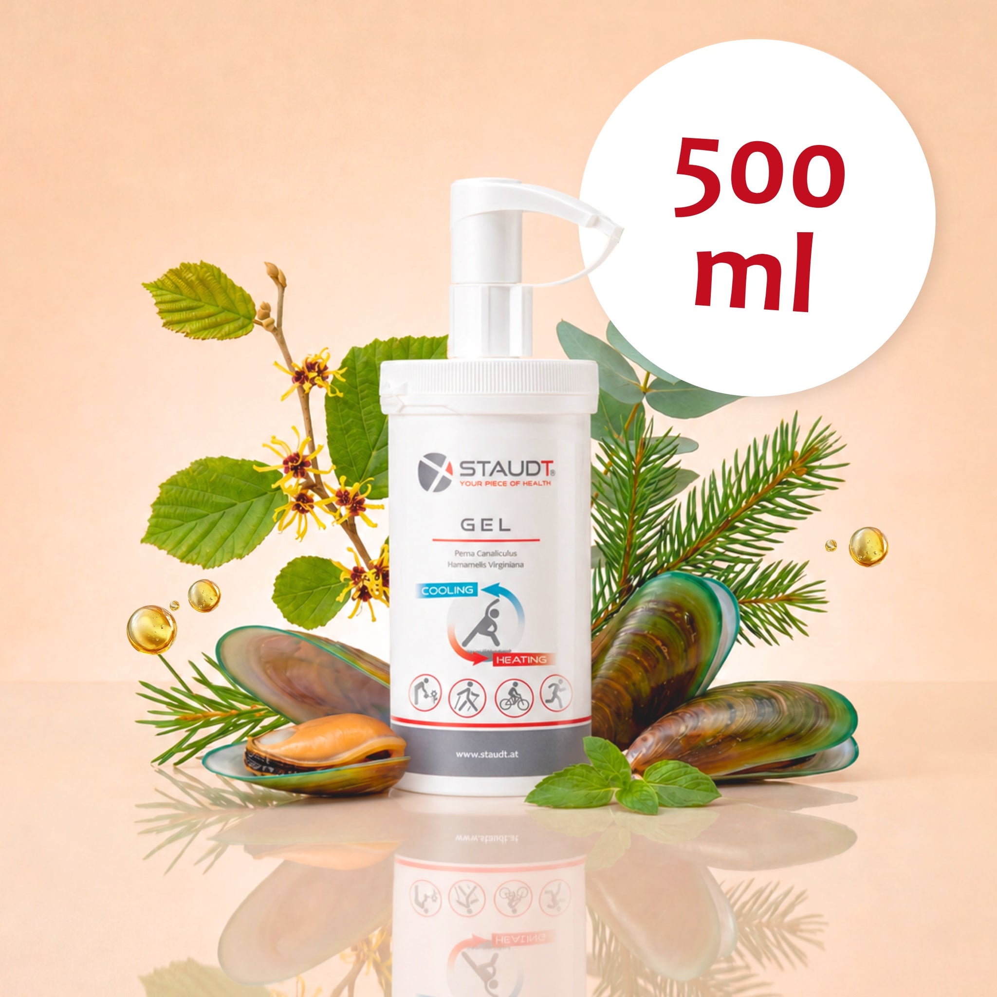 STAUDT® Gel 500 ml Spender