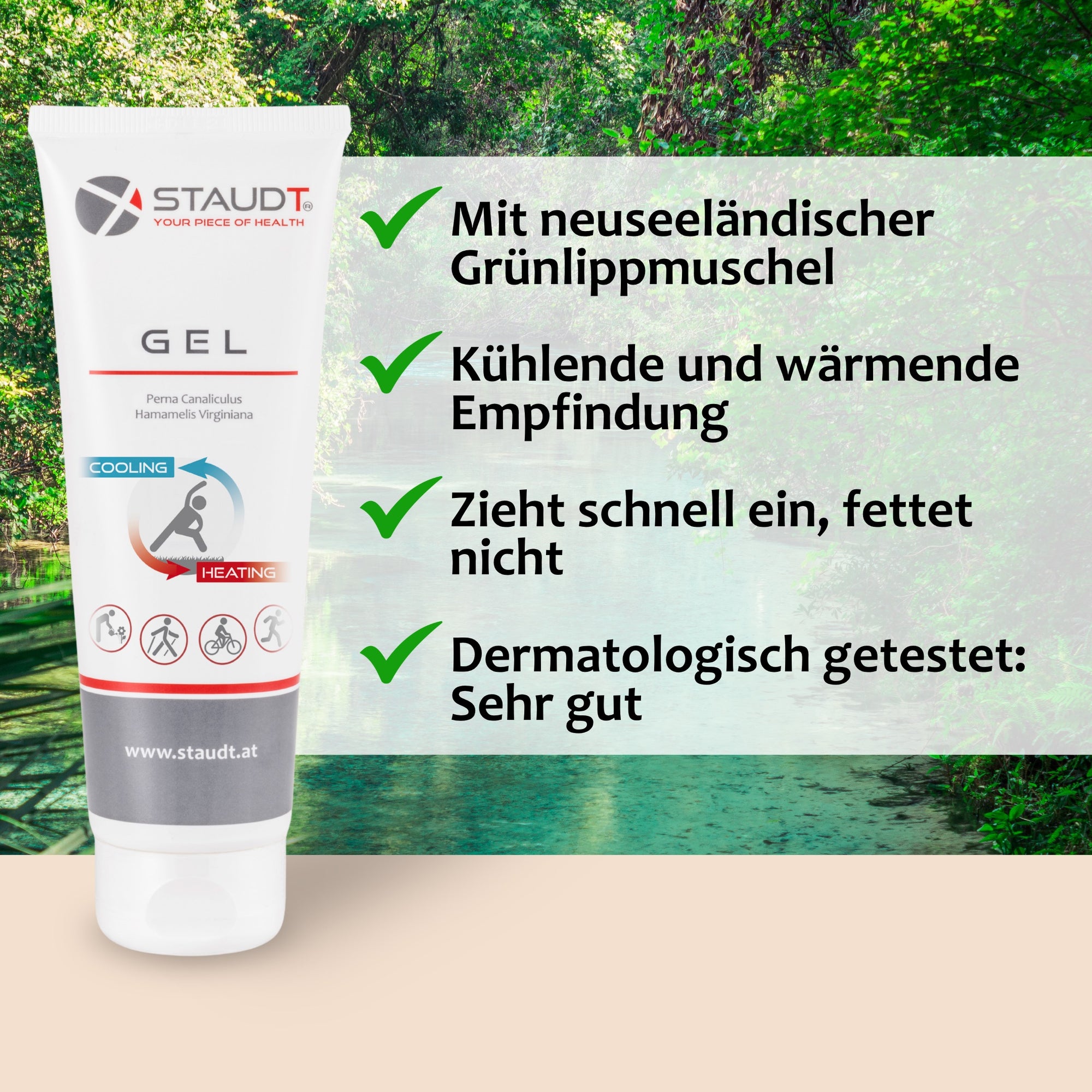 3x STAUDT® Gel 125 ml Tube