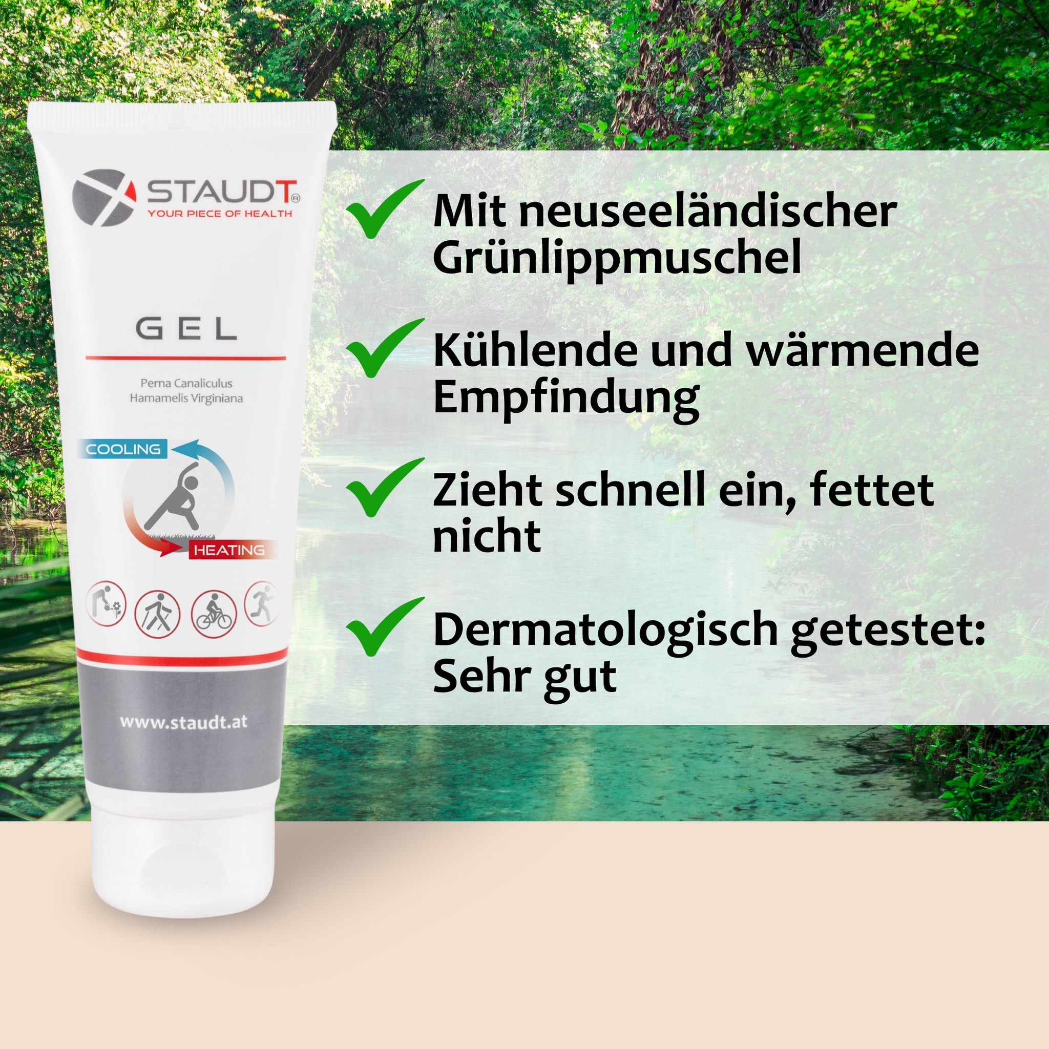 3x STAUDT® Gel 125 ml Tube