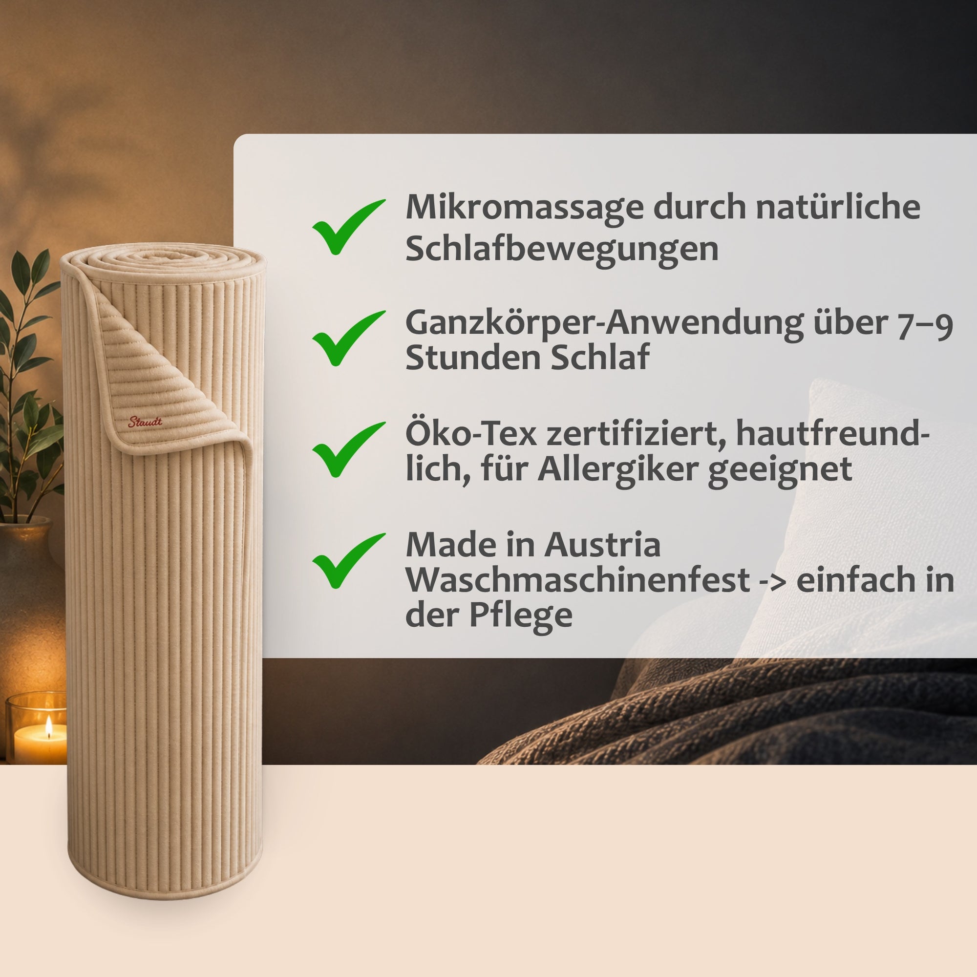 STAUDT® Bett-Auflage