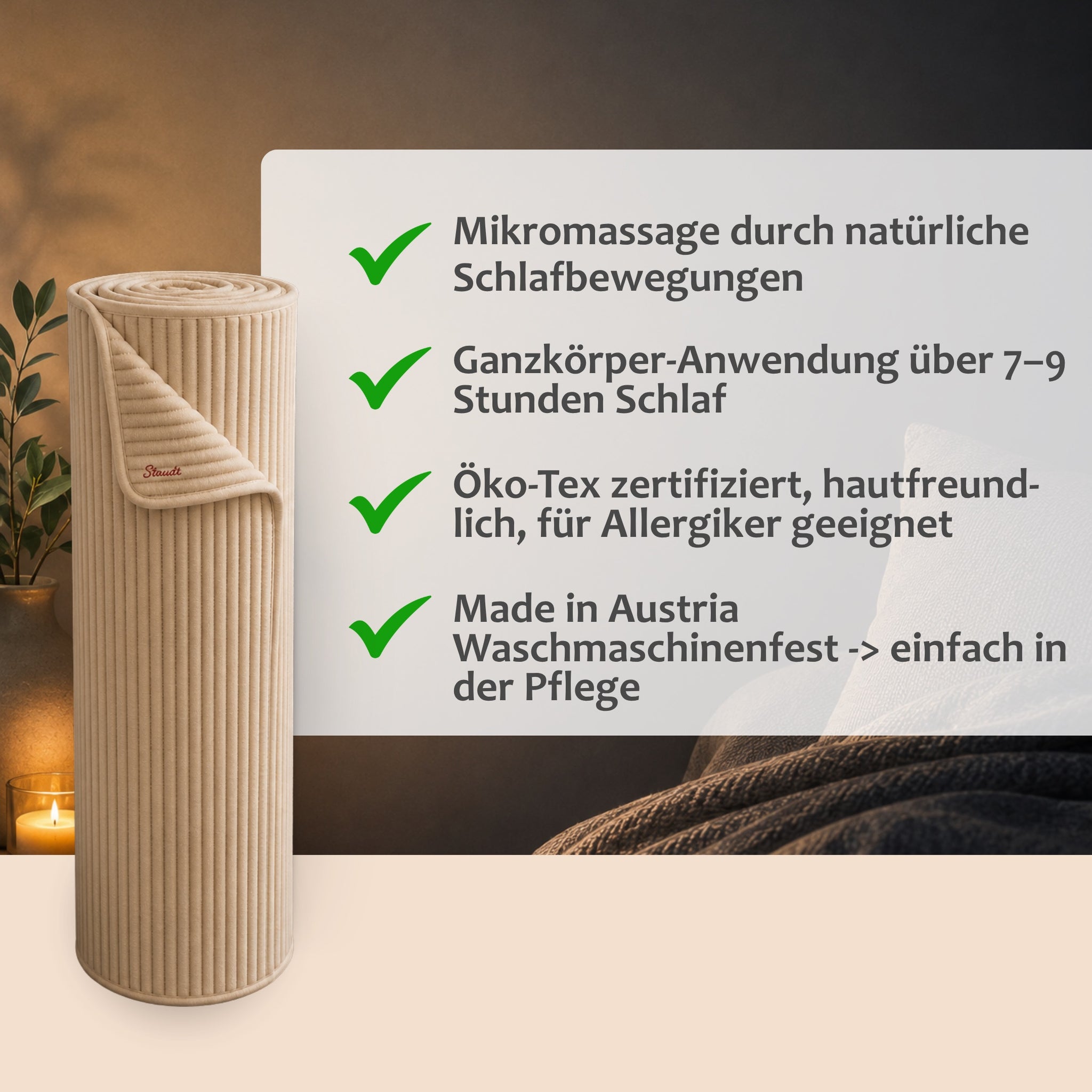 STAUDT® Bett-Auflage