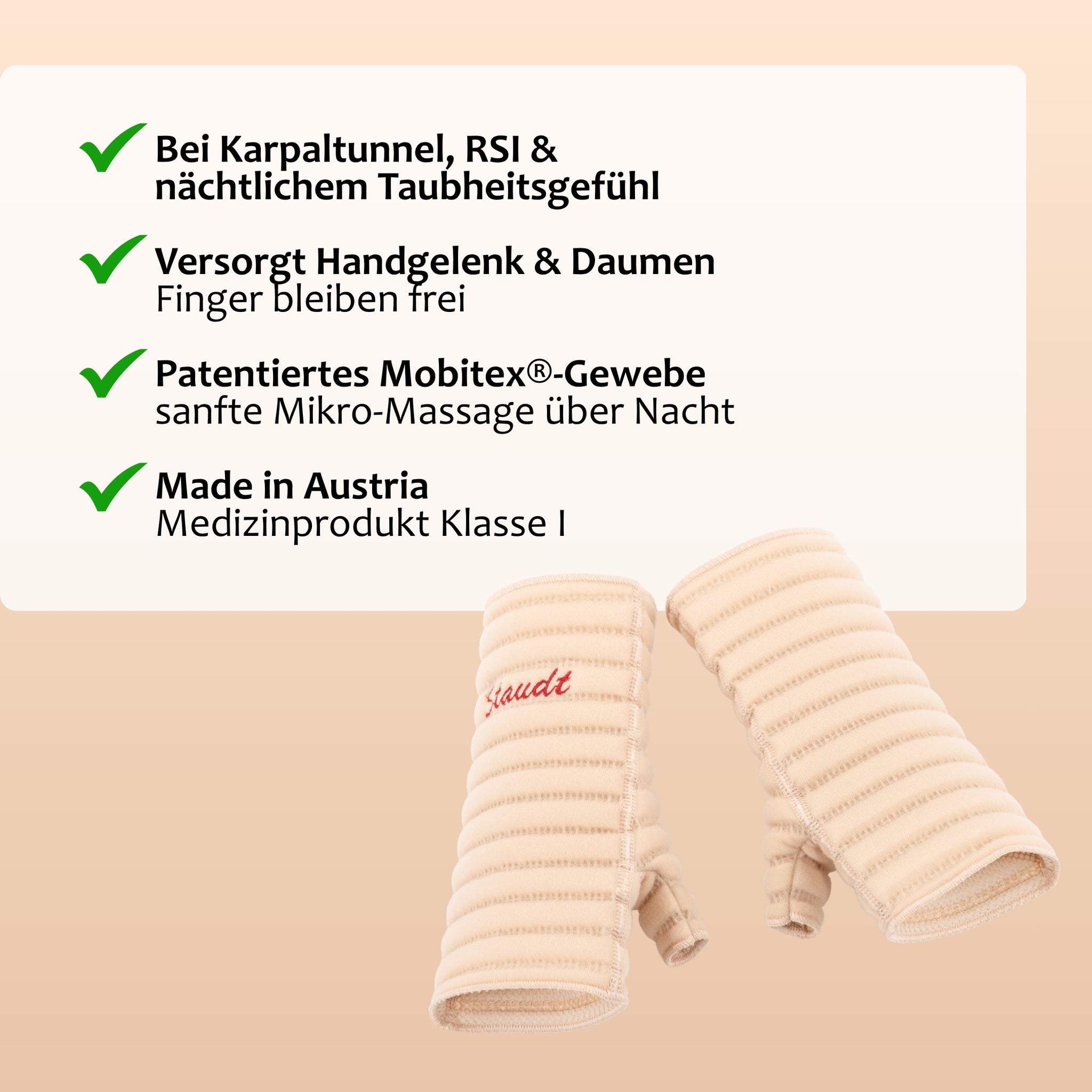 STAUDT® Handgelenk-Manschetten