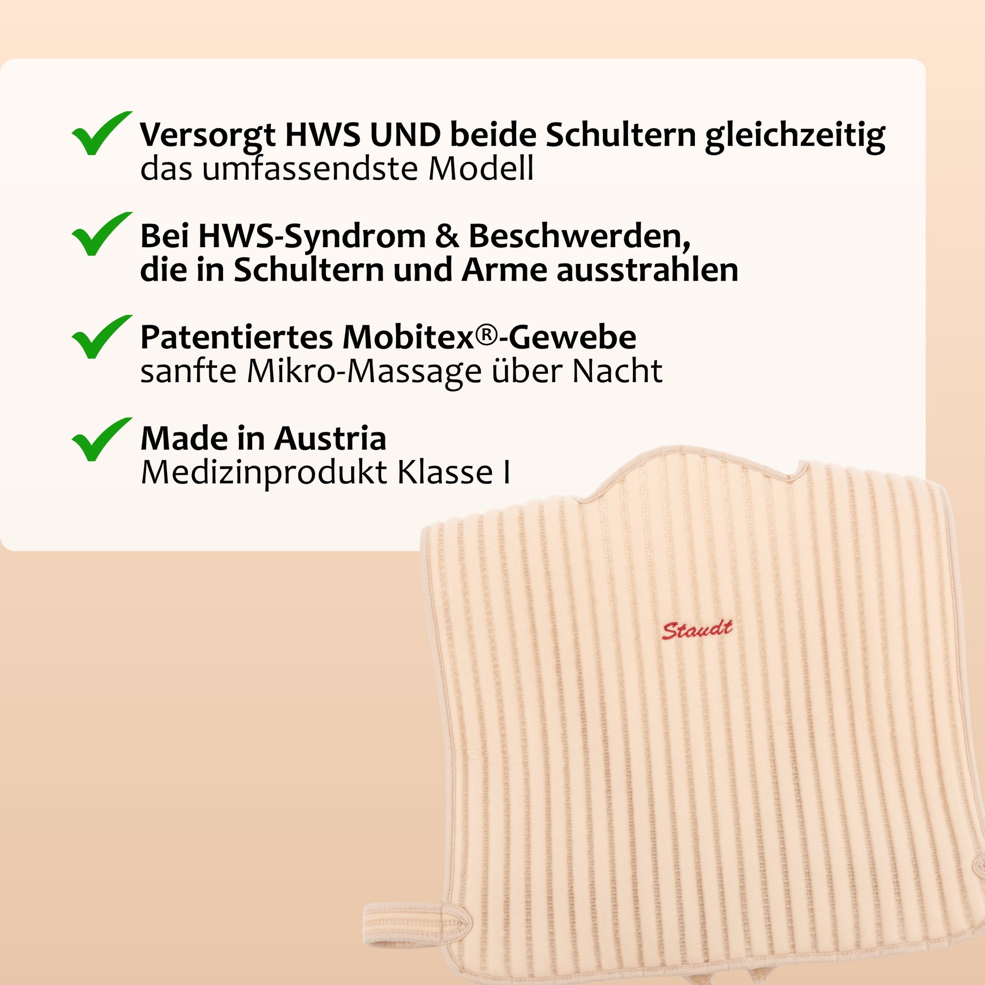 STAUDT® Halswirbel-Schulter-Manschette