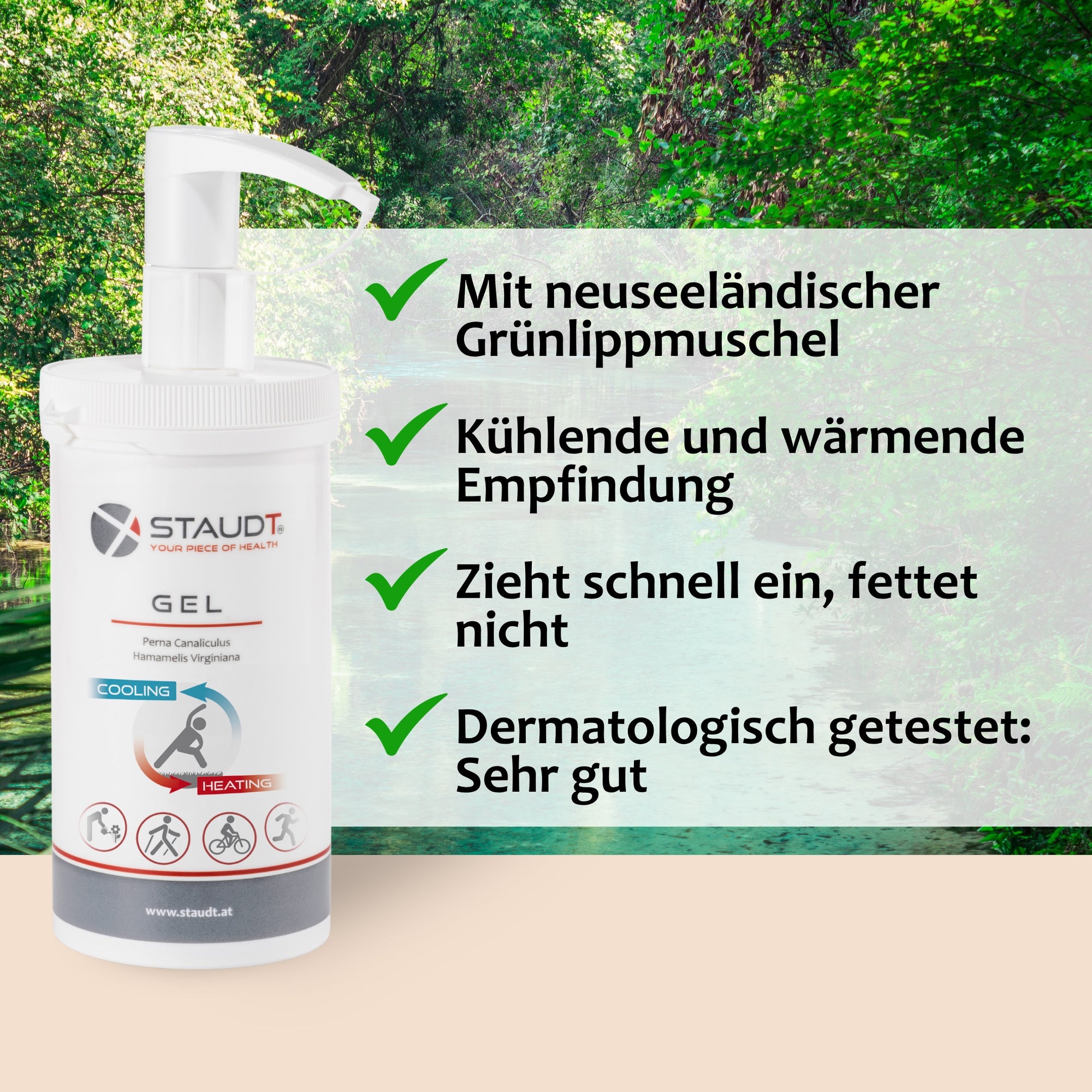 STAUDT® Gel 500 ml Spender