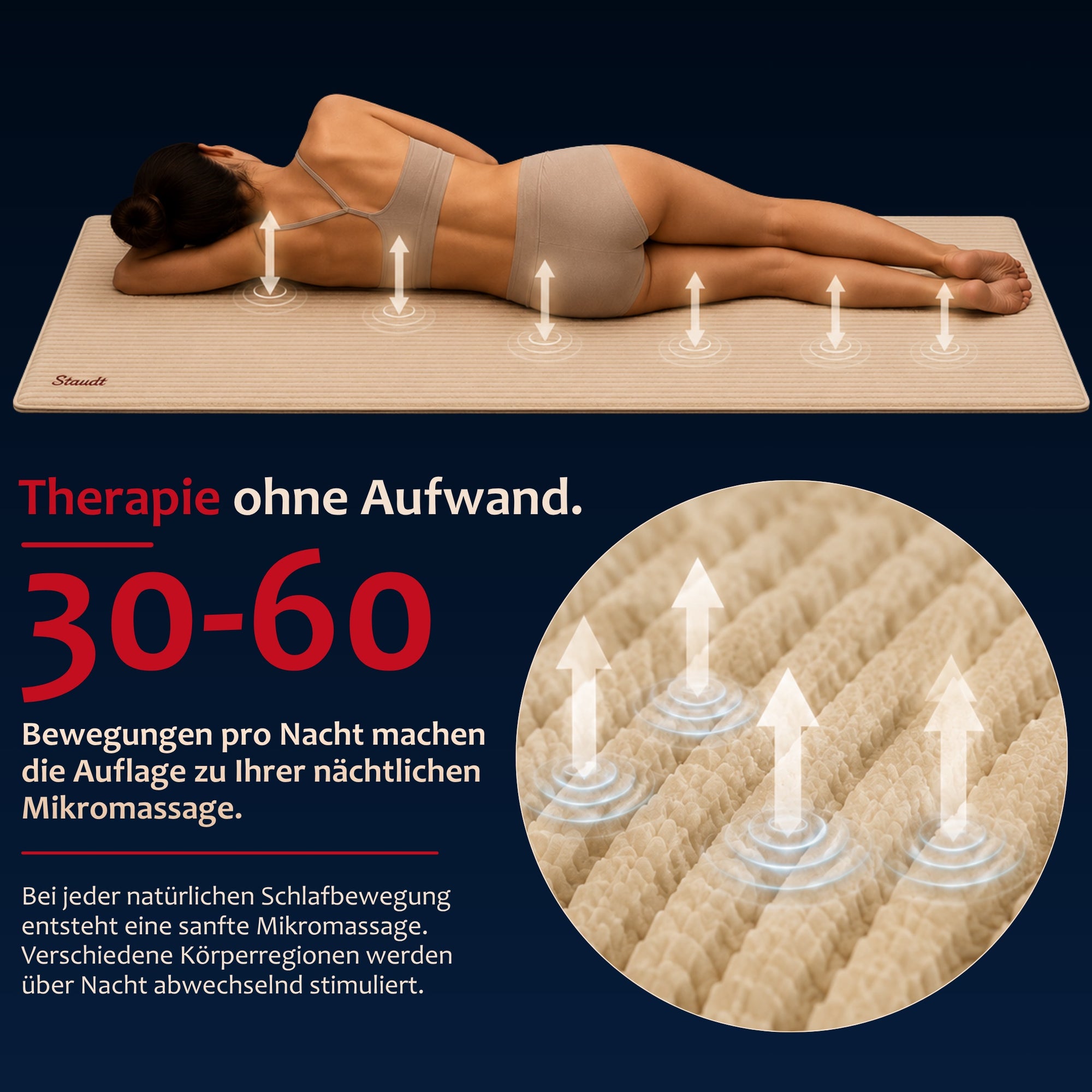 STAUDT® Bett-Auflage