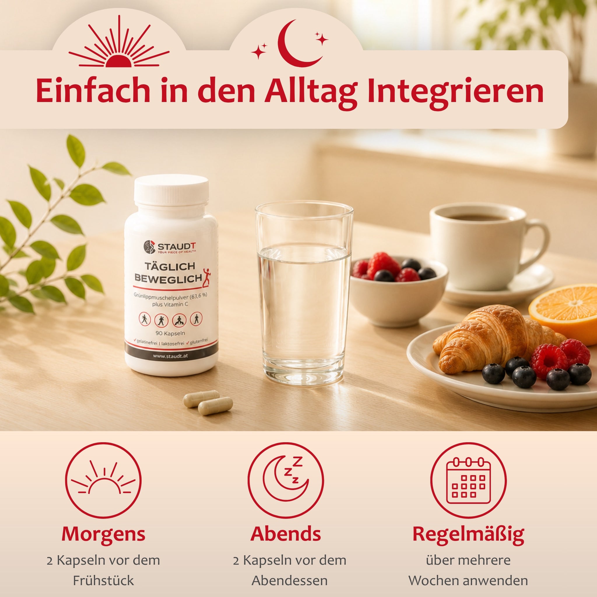 STAUDT® Täglich beweglich Kapseln