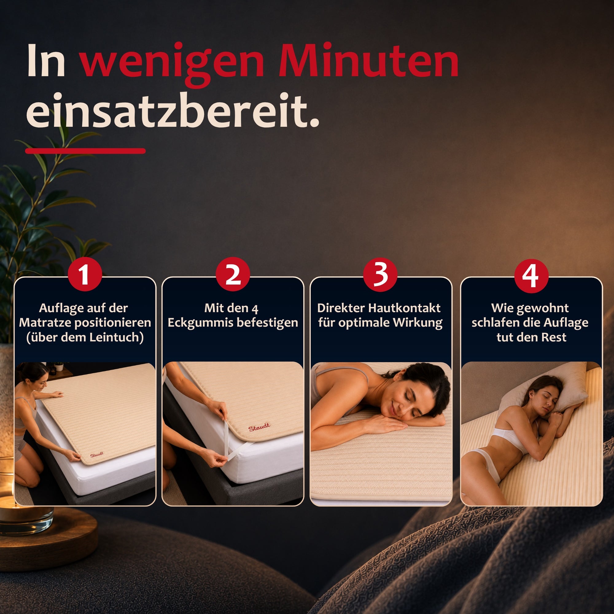 STAUDT® Bett-Auflage