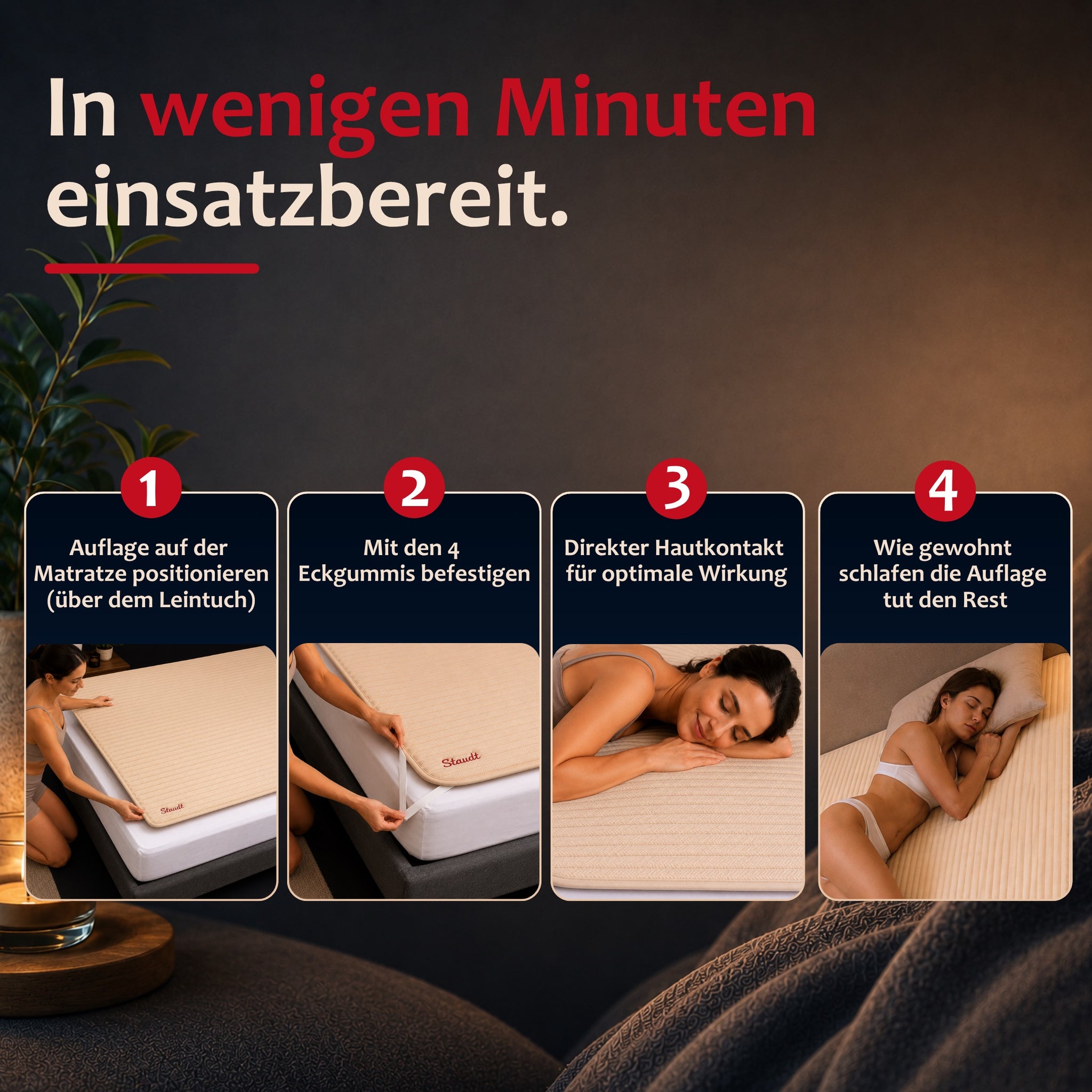 STAUDT® Bett-Auflage