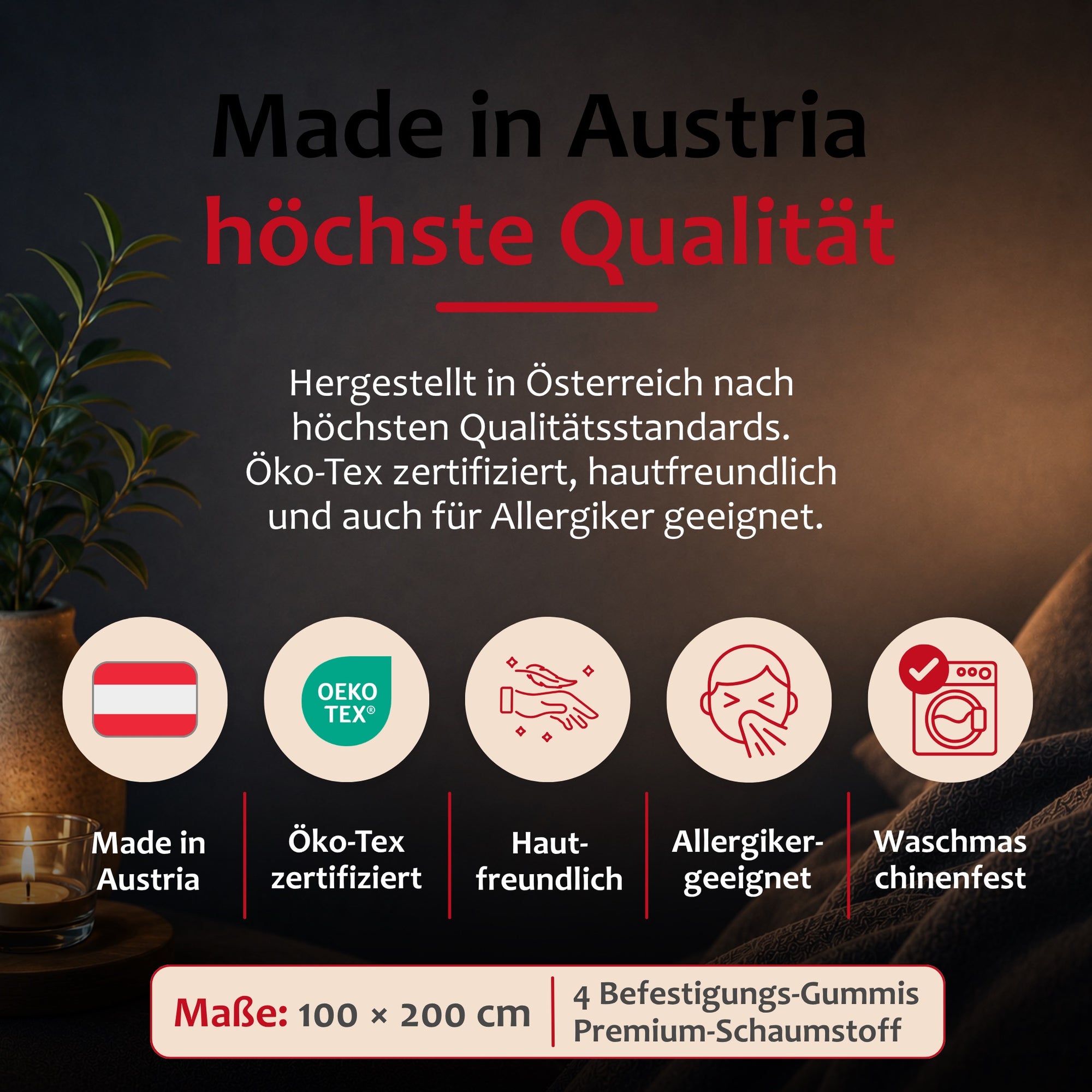STAUDT® Bett-Auflage