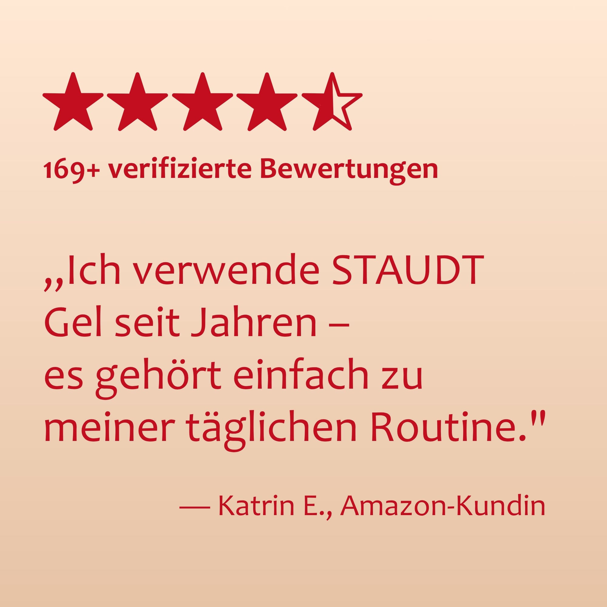 3x STAUDT® Gel 125 ml Tube